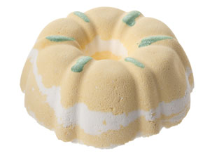 Lemmon Verbena Bath Bomb Cake