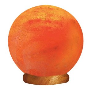 Himalyan Hand Carved Globe Salt Lamp