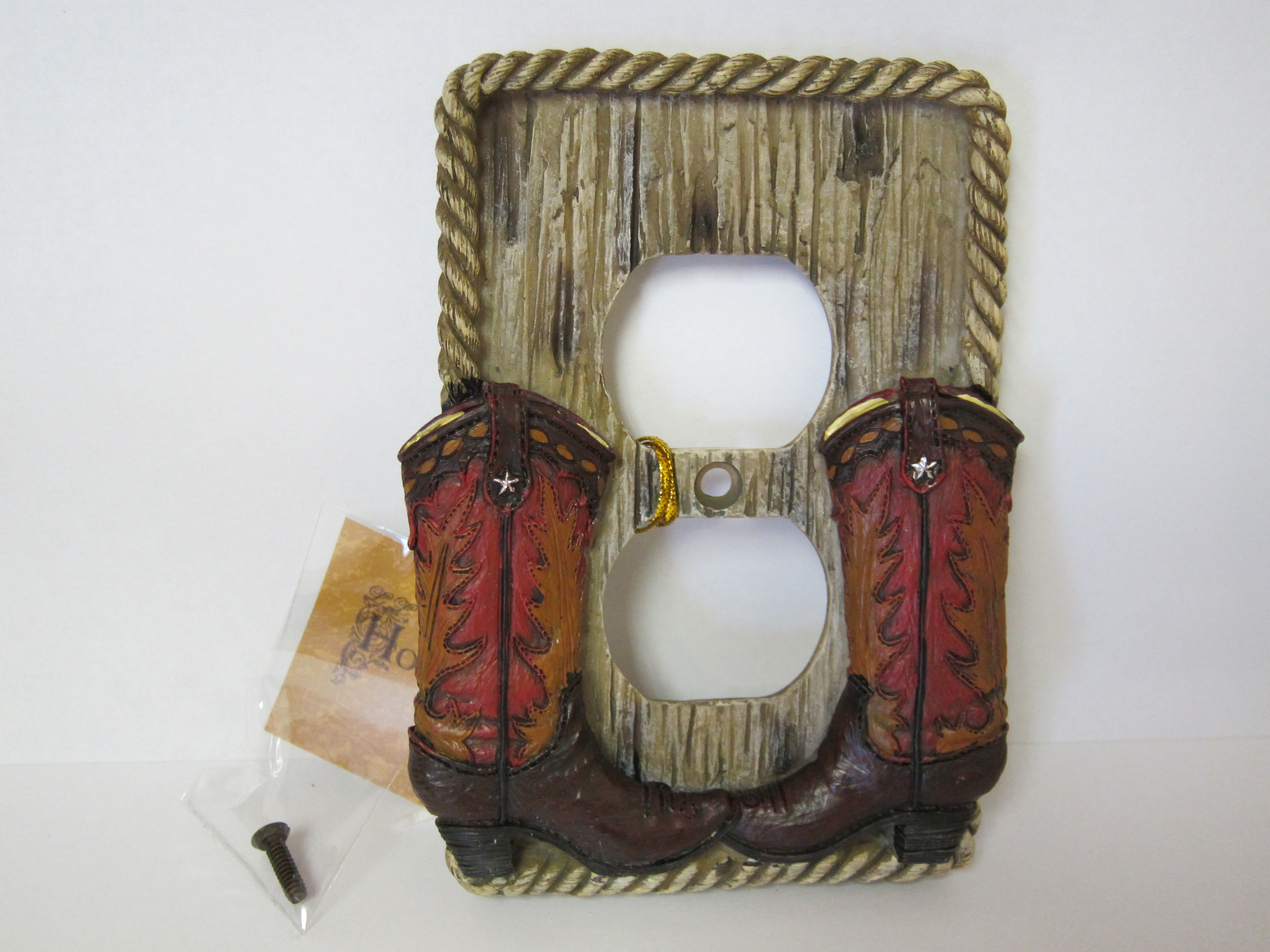 Cowboy Boots Electrical Cover